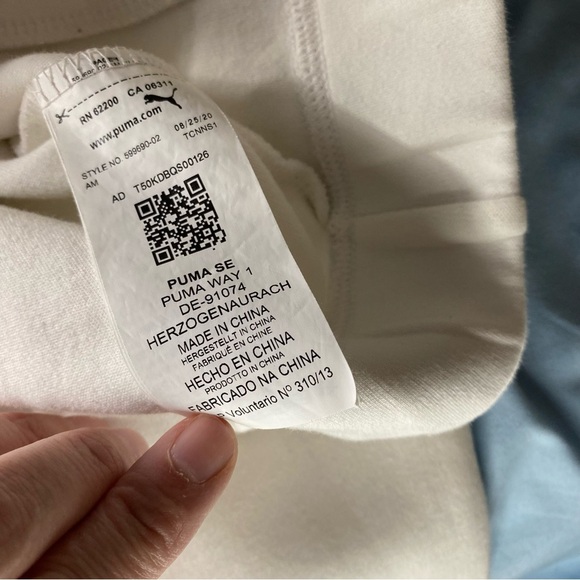 Puma International DOUBLEKNIT TRACK Jacket Sweat Shirt CLBK Top Womens sz XL - Picture 4 of 10